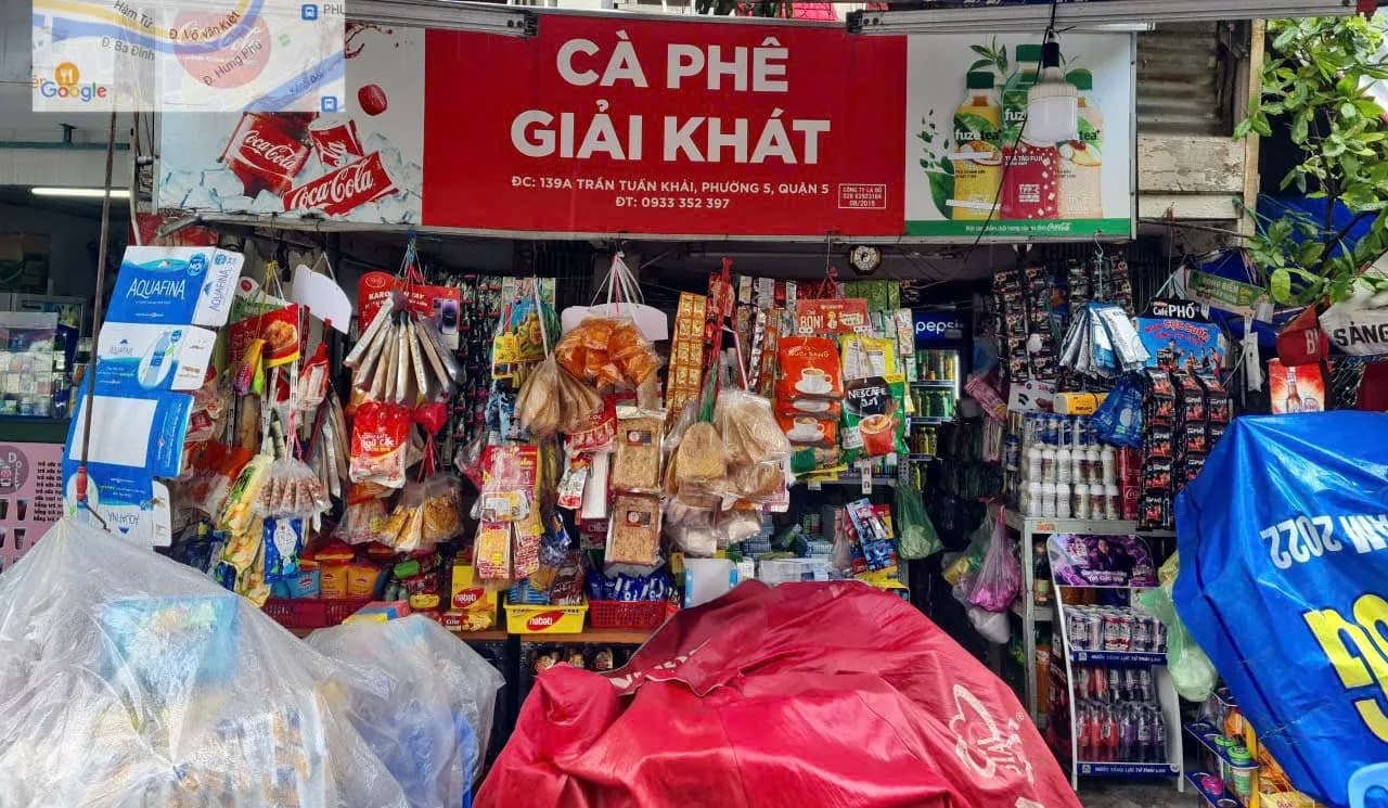 A traditional-trade neighbourhood store stocked with brands.